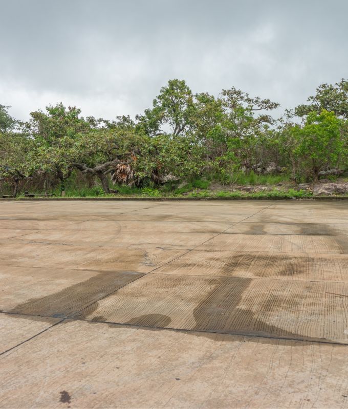 Concrete Pouring in Spring