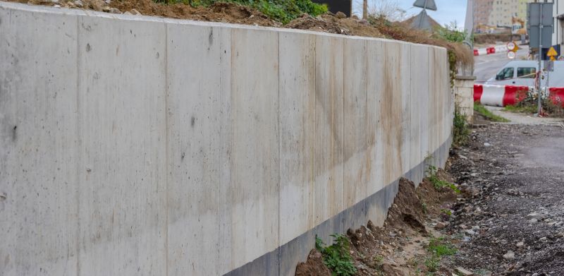 Retaining Wall Pouring